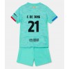 Barcelona Frenkie de Jong #21 3rd Trikot 2023-24 Kurzarm (+ kurze hosen)